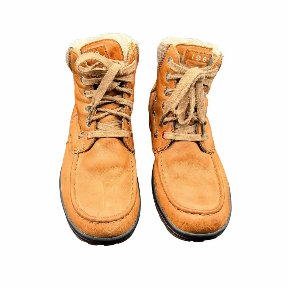Pajar Canada Leather Shearling Lined Winter Boots Men’s 11–11.5